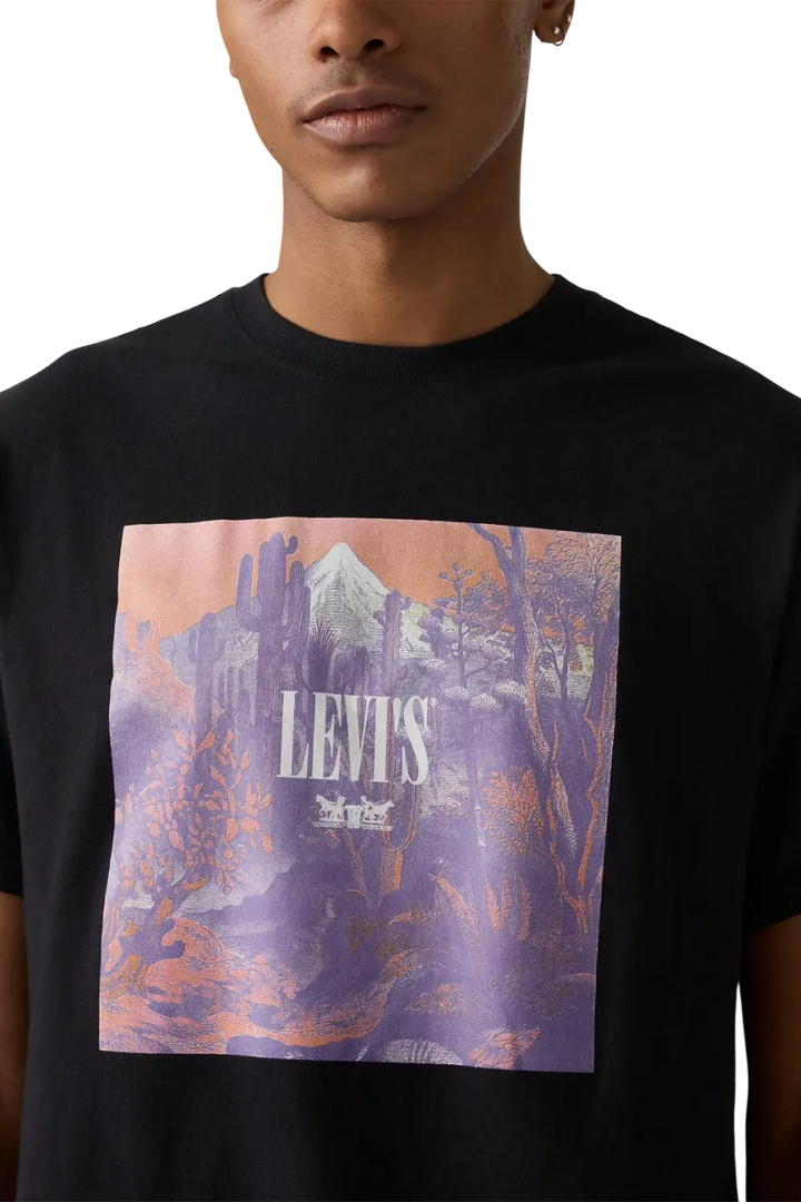 Remera Ss Relaxed Fit Square