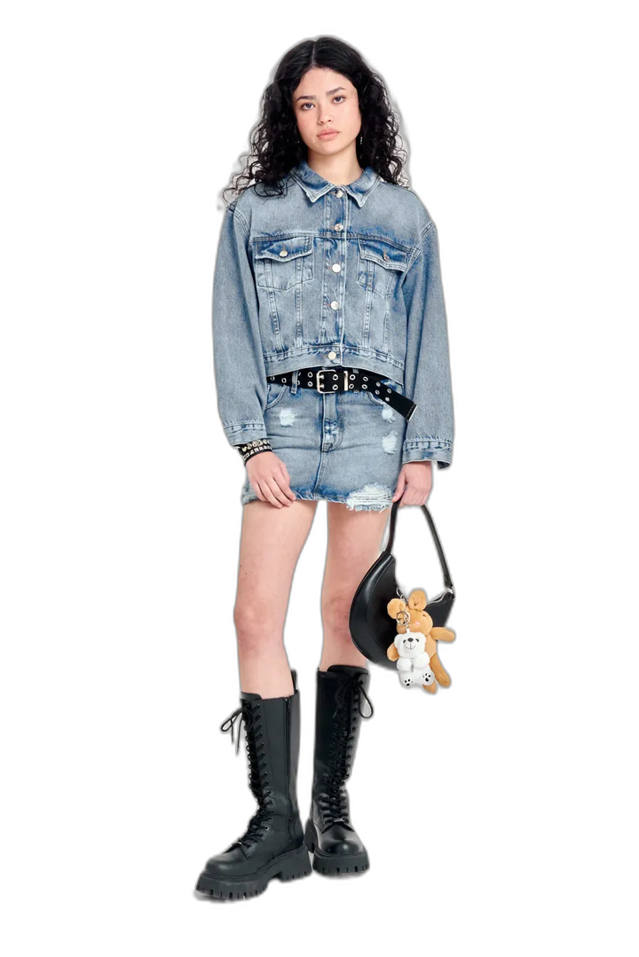 FALDA REVIVAL BLUE