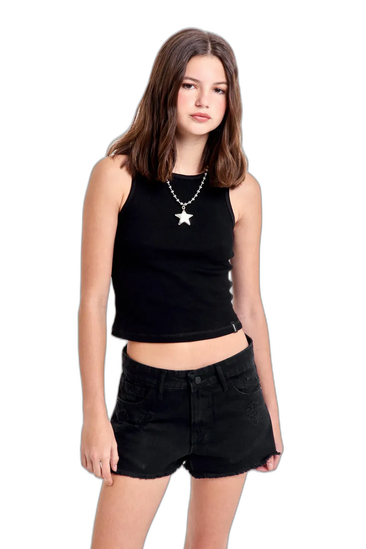 SHORT BRANDO BLACK