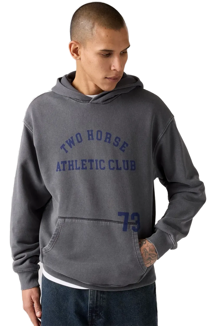Buzo Two Horse Cropped Hoodie