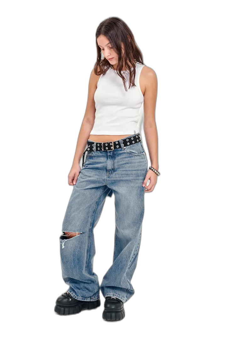 JEAN WIDE BROKEN