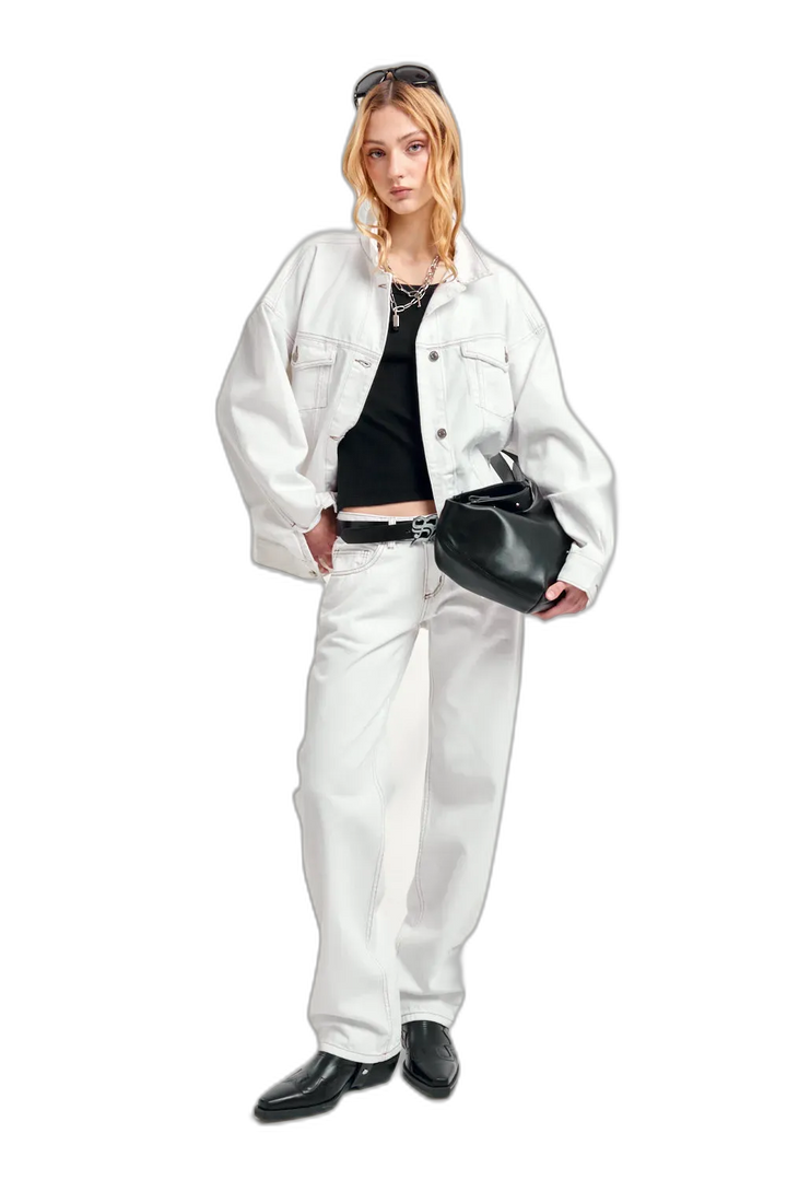 CAMPERA OVER WHITE
