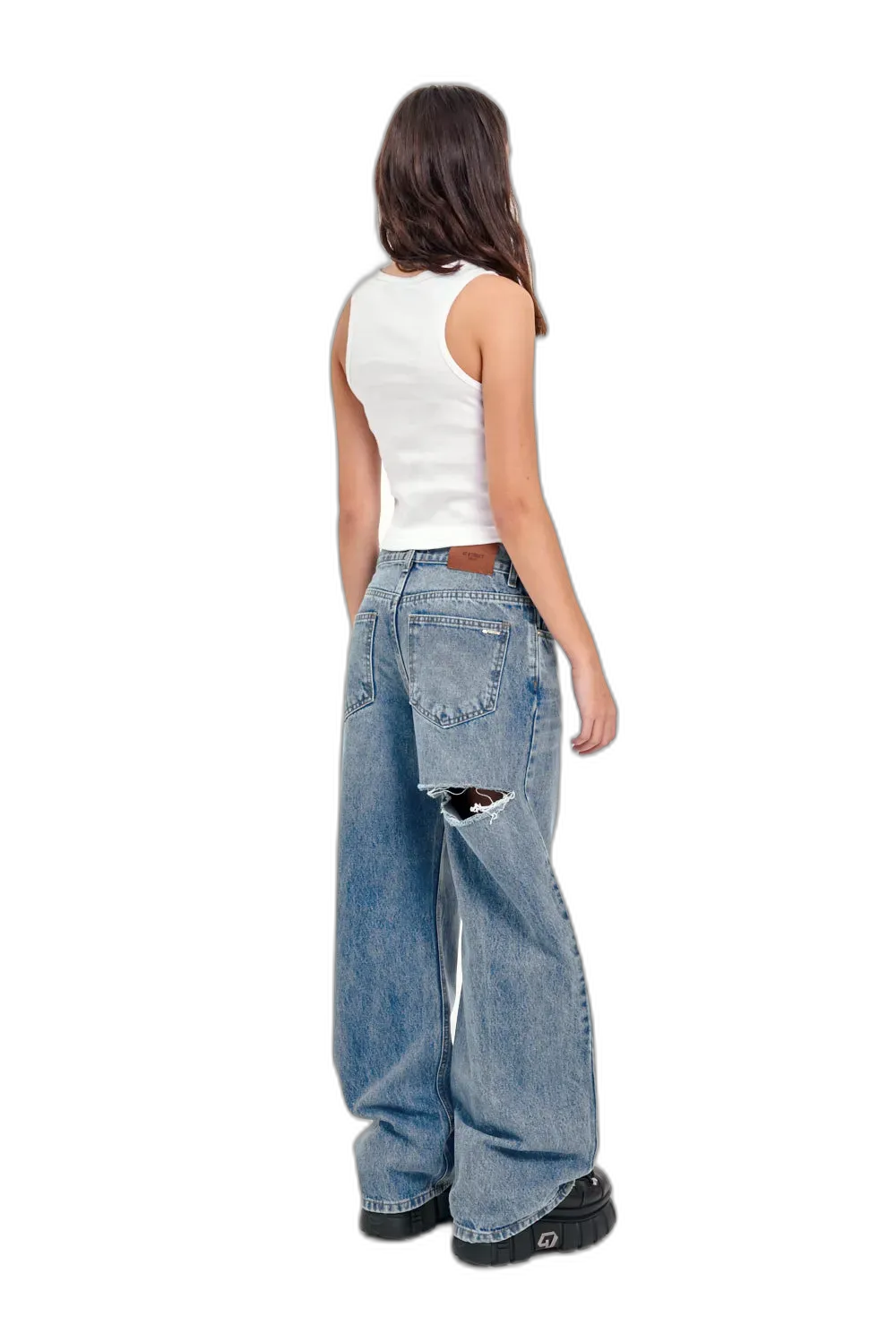 JEAN WIDE BROKEN