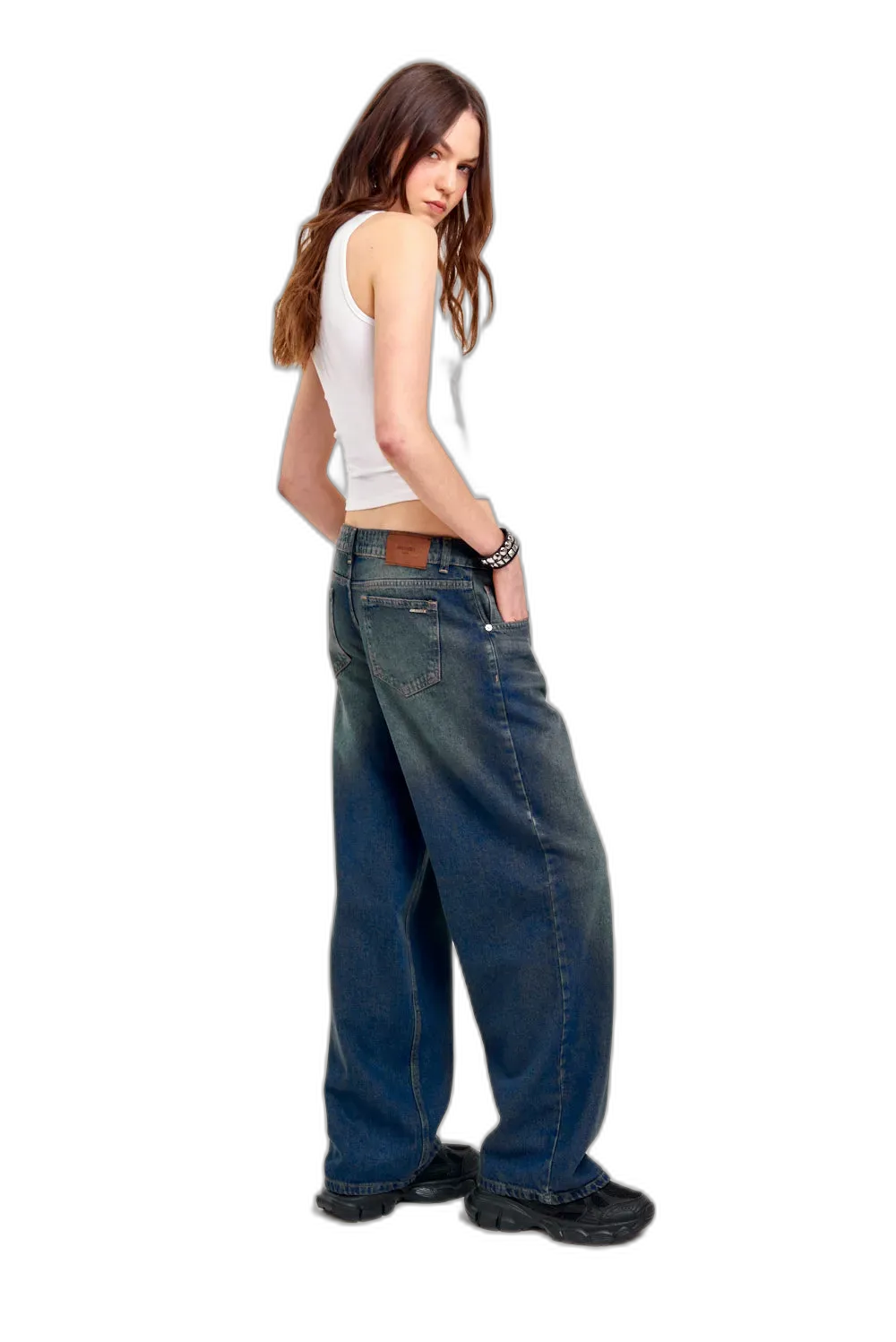 JEAN BAGGY LOW BLUE