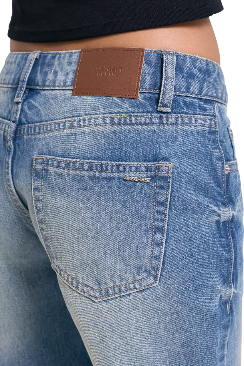 Jean 47 Street Low Rise Oxide Mujer