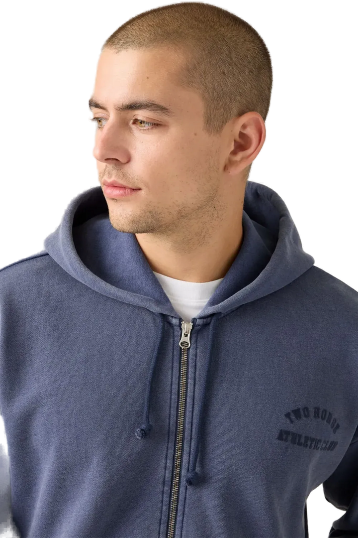 Campera Two Horse Cropped Zip Up Zodiac