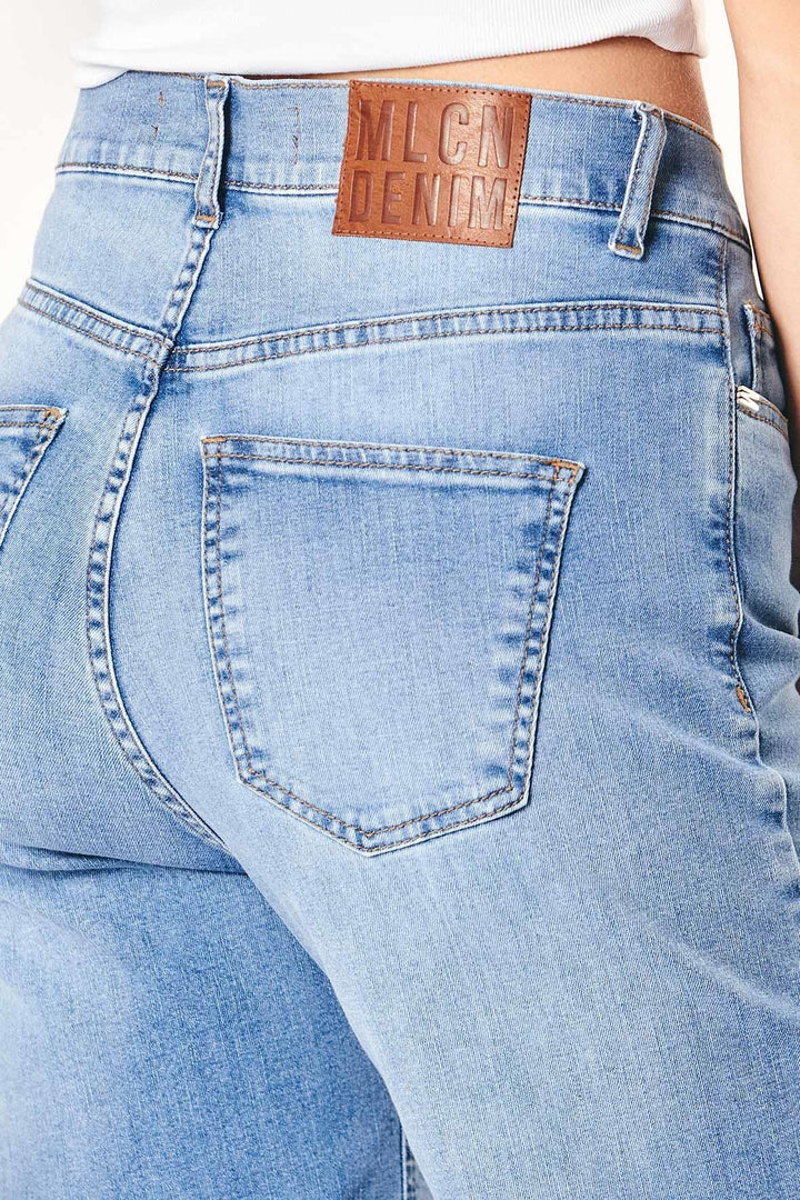 Jean Oxford High Comfort Blue