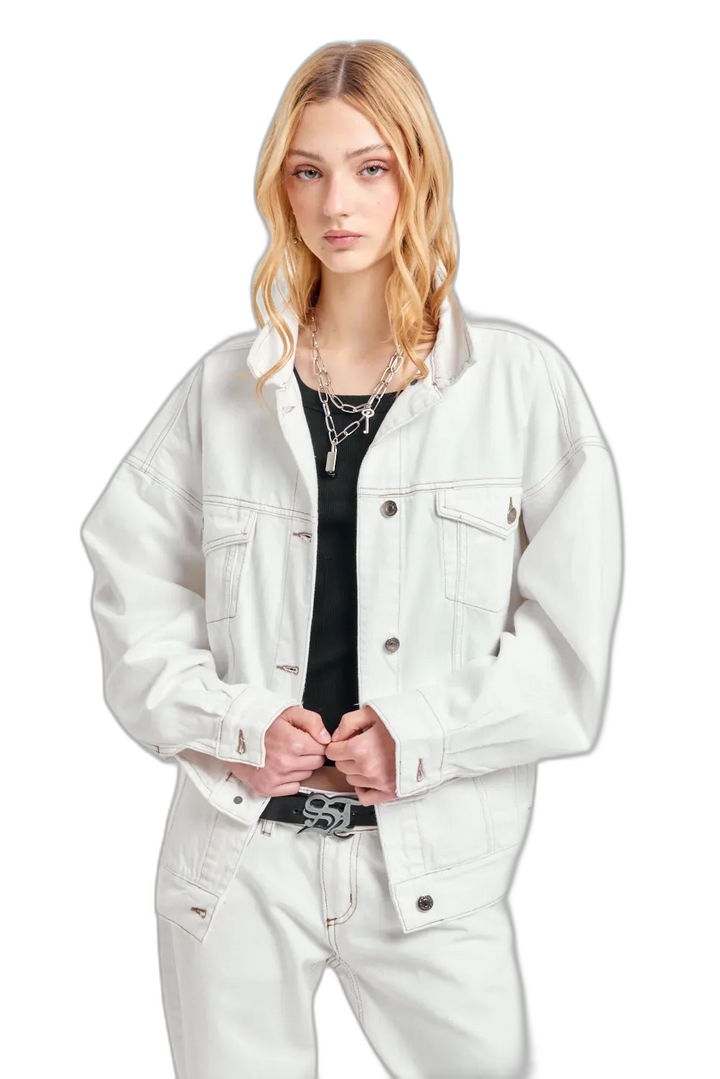 CAMPERA OVER WHITE