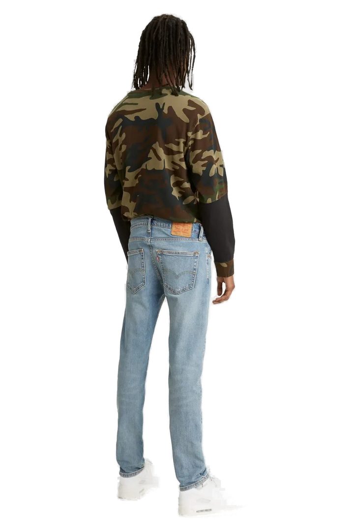 Jean Slim Taper Long Bottoms Worn to Ride