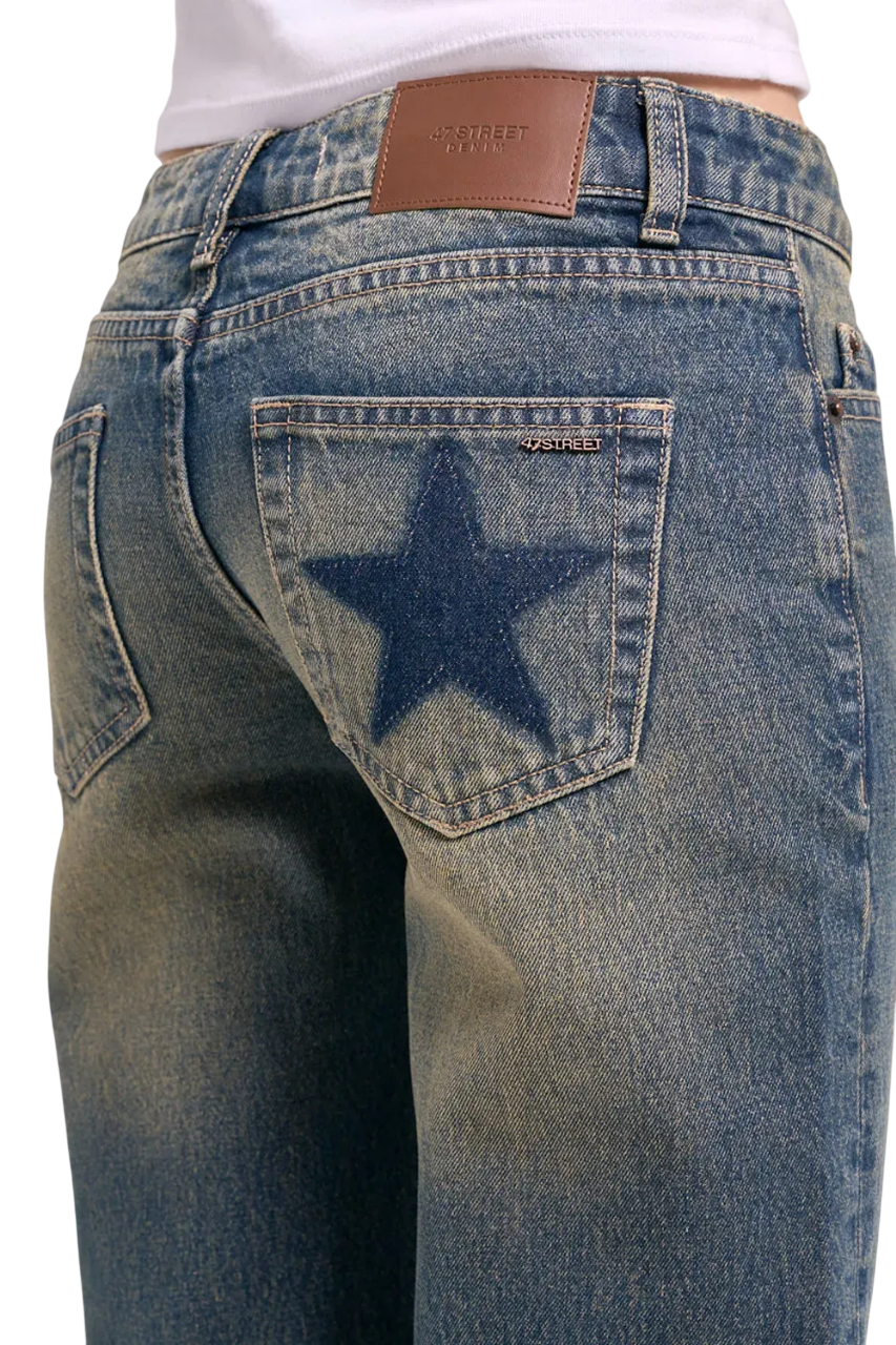 JEAN LOW RISE STAR