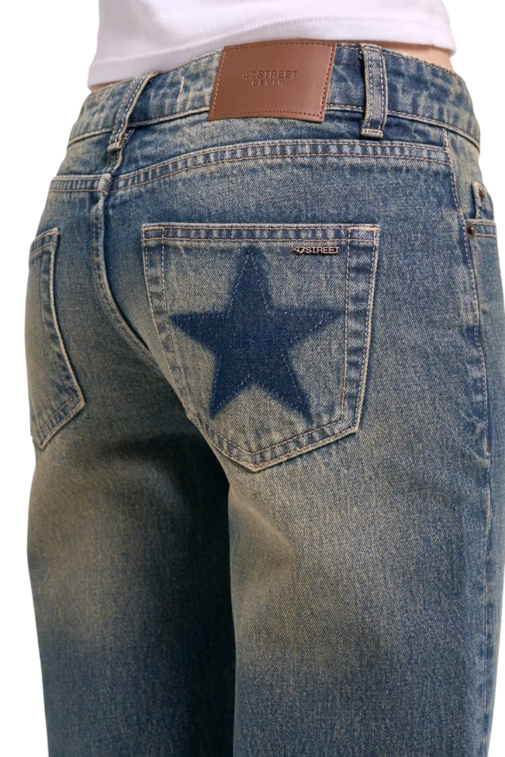 JEAN LOW RISE STAR