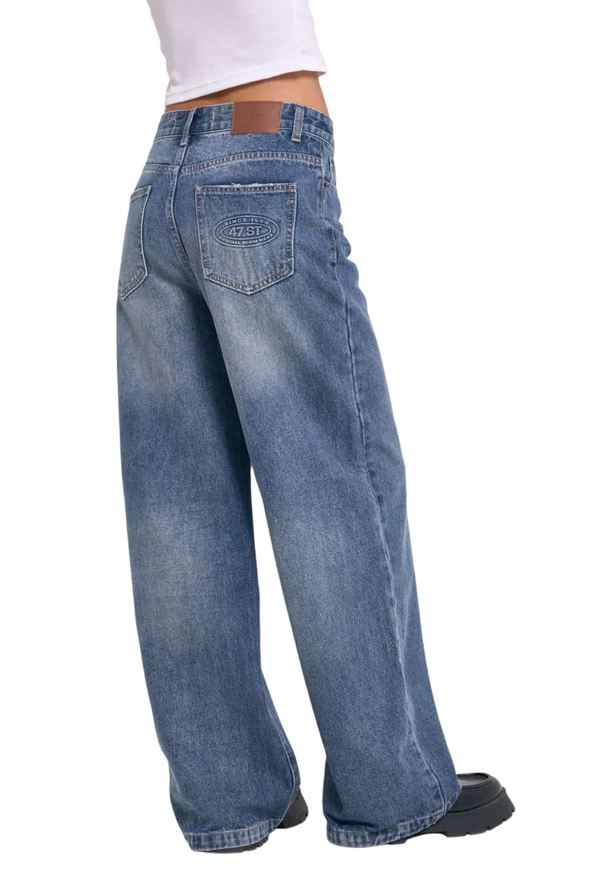 Jean 47 Street Wide Leg London Mujer