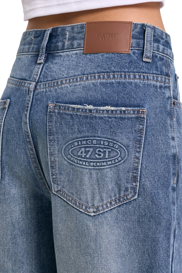 Jean 47 Street Wide Leg London Mujer