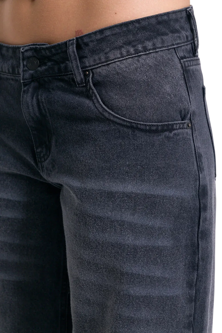 Jean 47 Street Baggy Low Black para Mujer