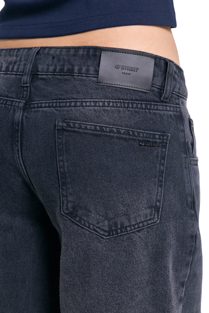 Jean 47 Street Baggy Low Black para Mujer