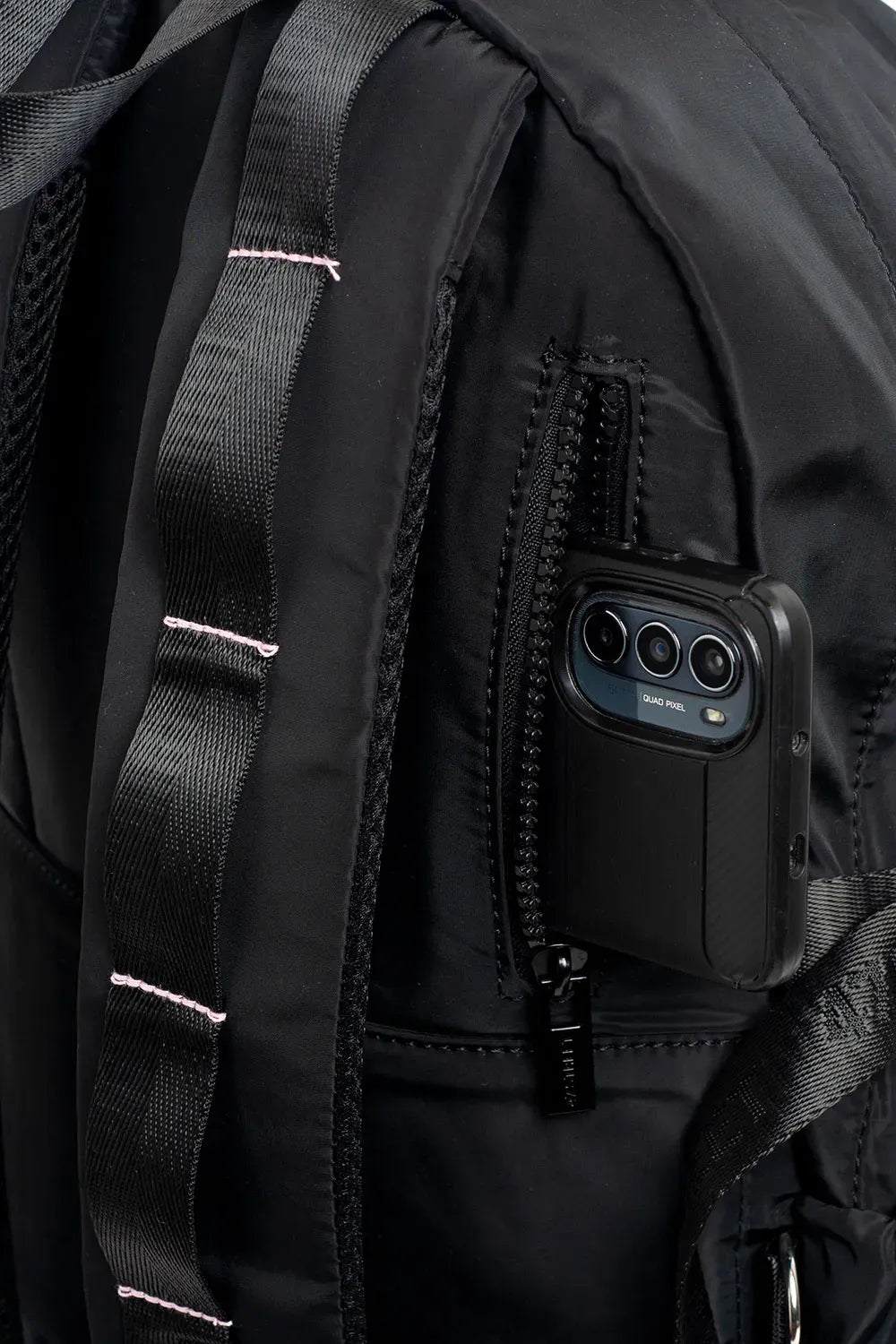 MOCHILA KUROMI CHARMS H.