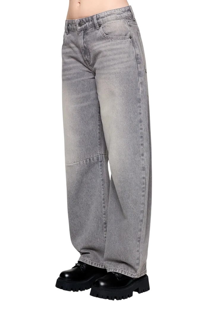 Jean Baggy Grey 47 Street Mujer