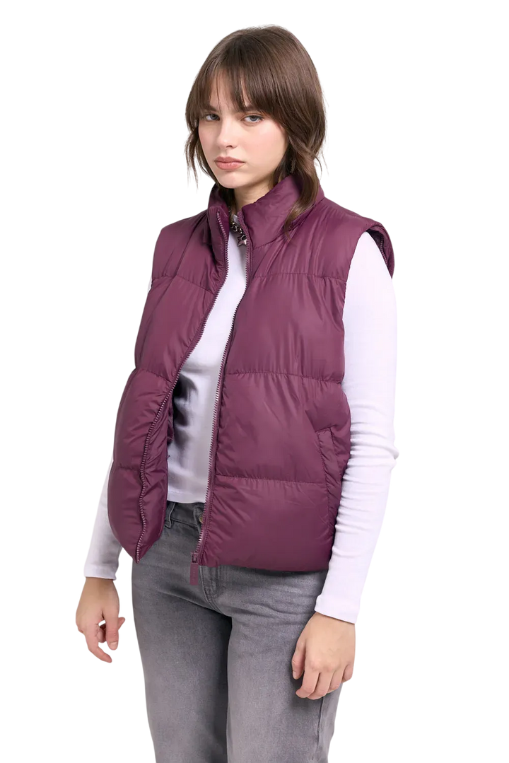 Campera Lock 47 Street Mujer Abrigada con Capucha