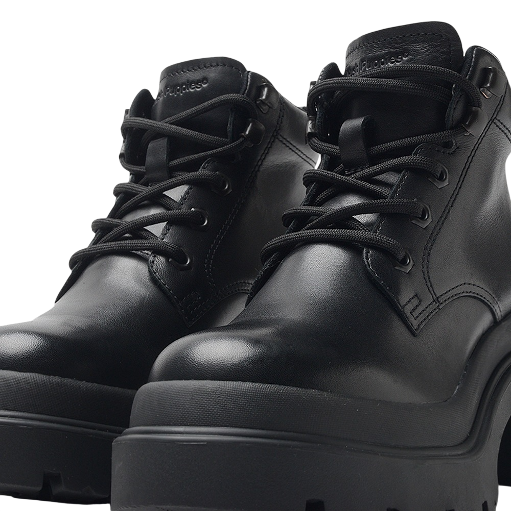 Borcego Hush Puppies Morris Negro Mujer