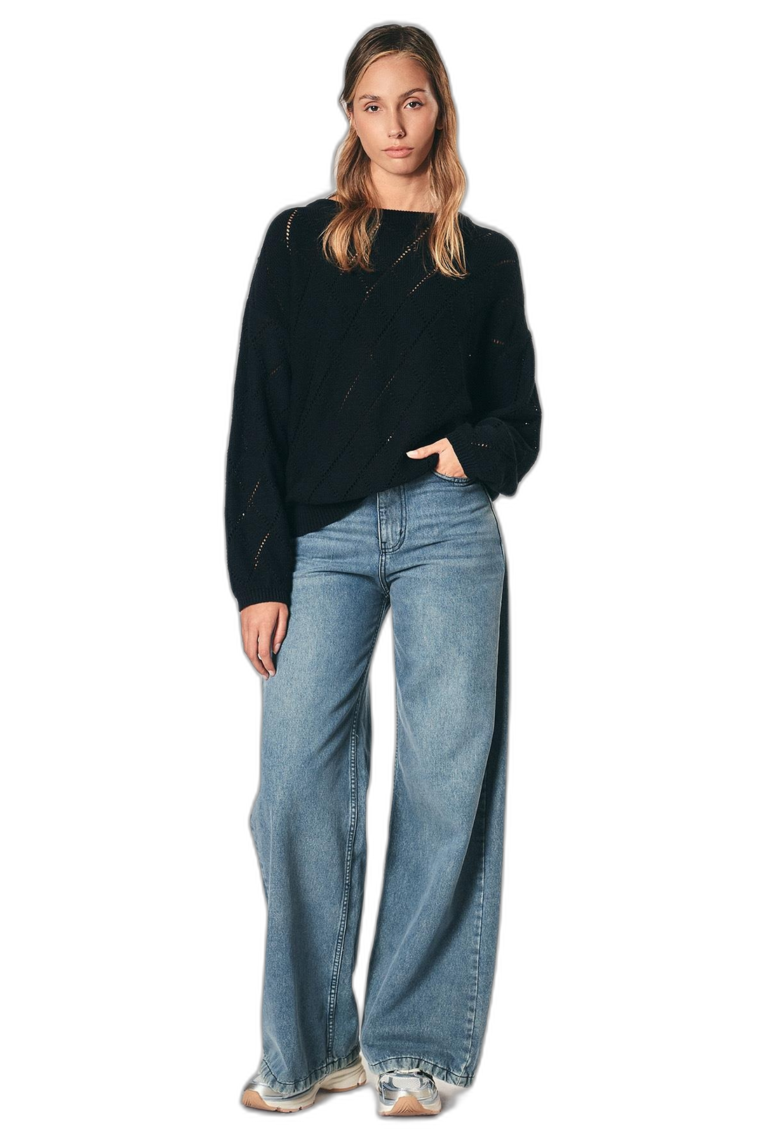 Sweater Boxy Rombos