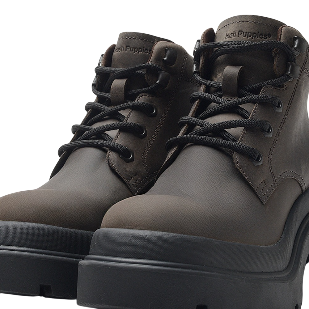 Borcego Hush Puppies Morris Negro Mujer