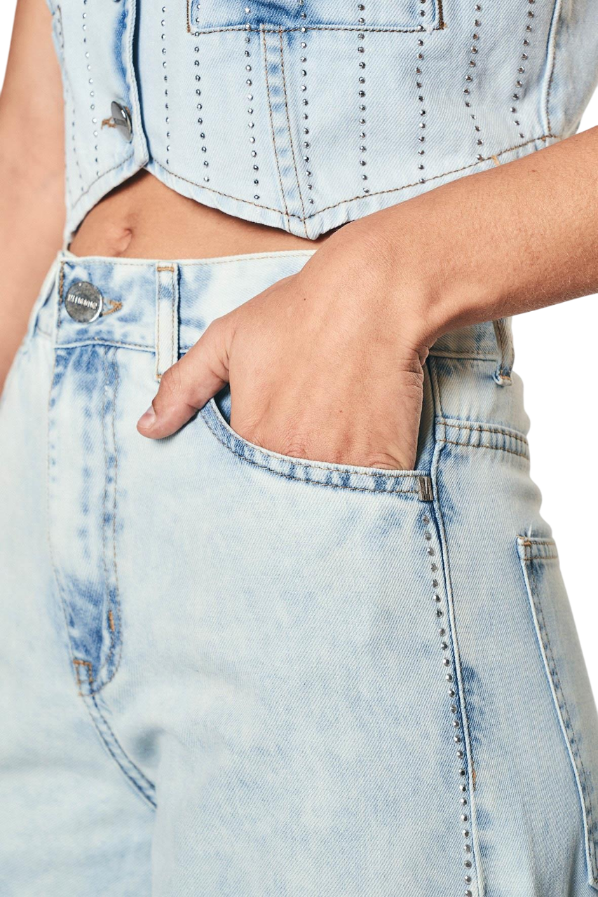 Jean Oxford Super Wide Celeste