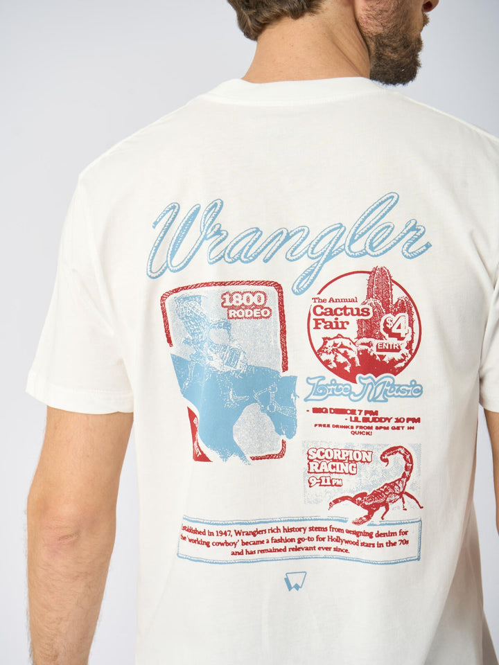 Remera Blank Wrangler Hombre