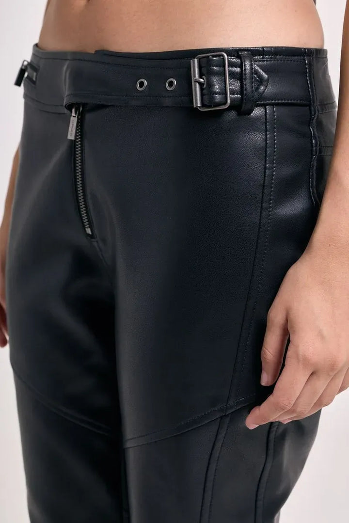 Pantalon 47 Street Muse Sastrero Recto Tiro Alto