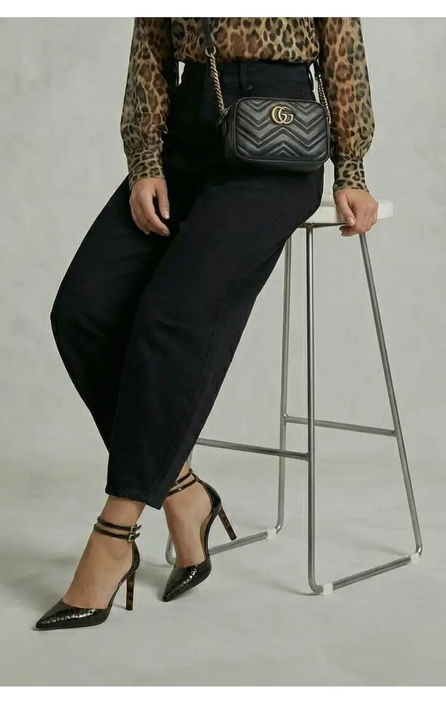 Jean Mom Mieres Denim Spandex