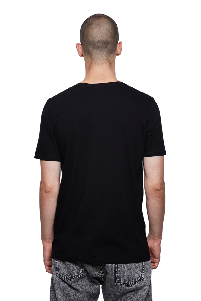 Remera Rock Pocket Black