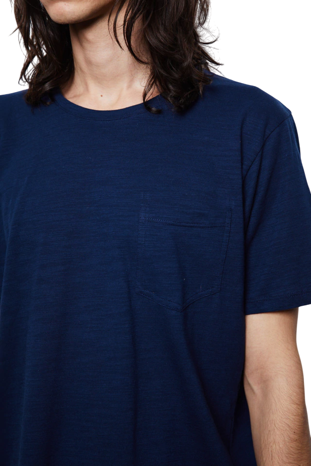 Remera Rock Pocket Dark Blue