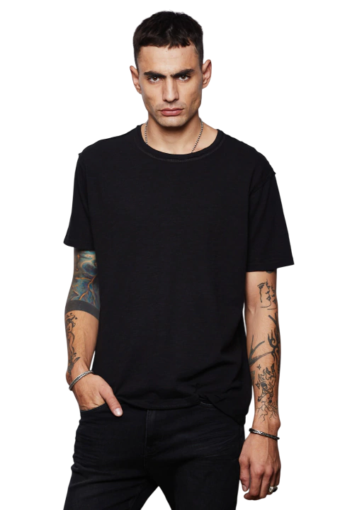 Remera Rock Rustic Black