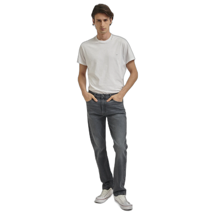 Jean Wrangler Greensboro Light Grey Hombre Regular Fit