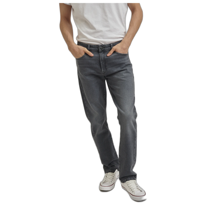 Jean Wrangler Greensboro Light Grey Hombre Regular Fit